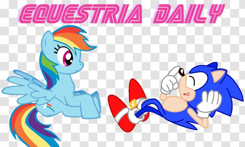 My Little Pony Rainbow Dash Sonic The Hedgehog Horse - Heart Transparent PNG