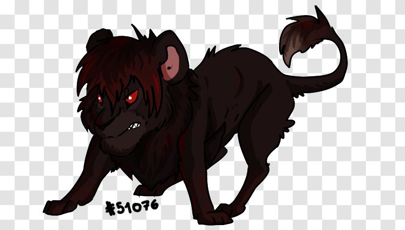 Pug Cat Lion Demon Snout - Mammal - Angry Transparent PNG