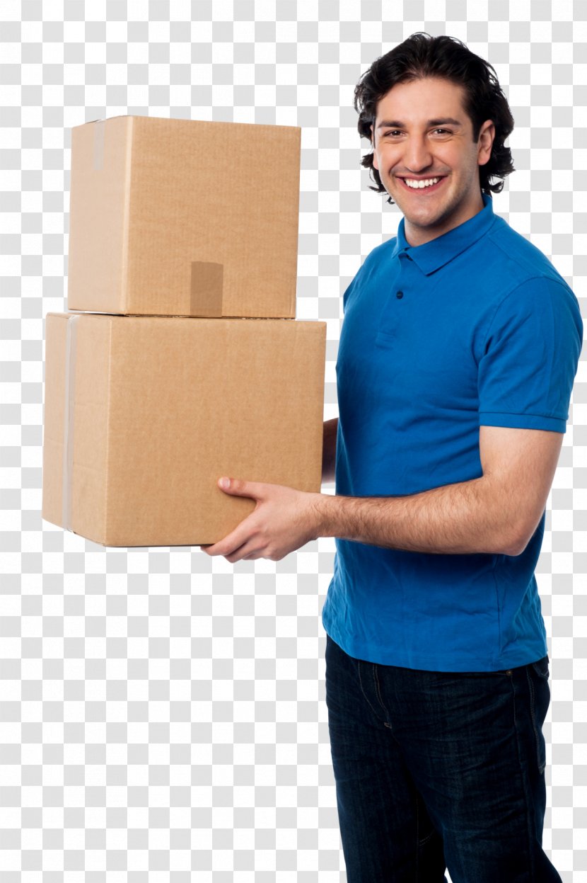 HPS (Holland Pakket Service) Cardboard Relocation Courier Box Transparent PNG