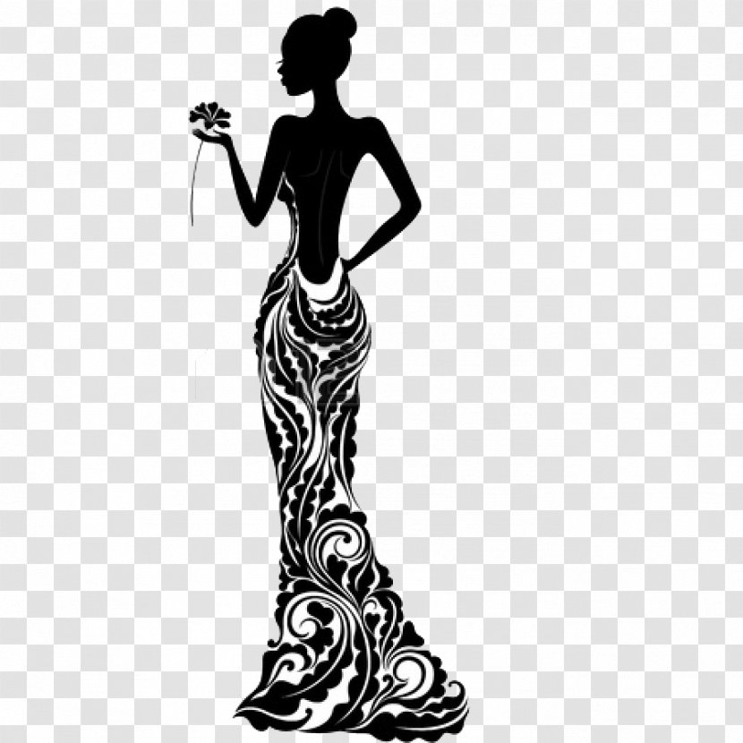 Dress Silhouette Fashion Stock Photography - Cartoon - Mannequin Transparent PNG