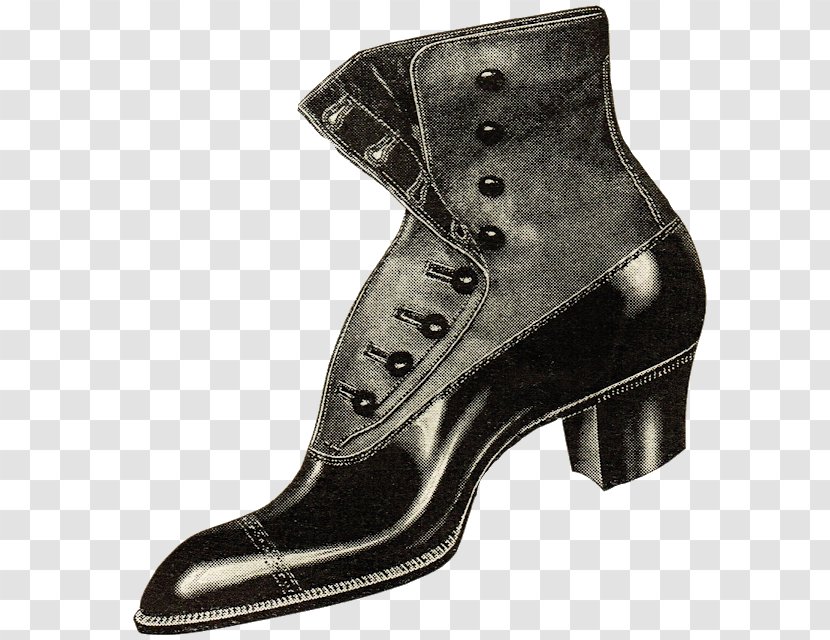 Shoe Boot Advertising Vintage Clothing - Ephemera - Dress Transparent PNG