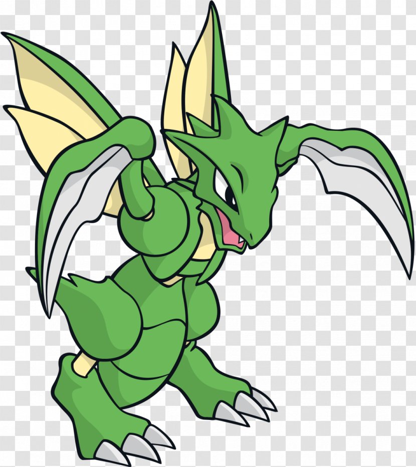 Scyther Charizard Pikachu Scizor Jynx - Cartoon Transparent PNG