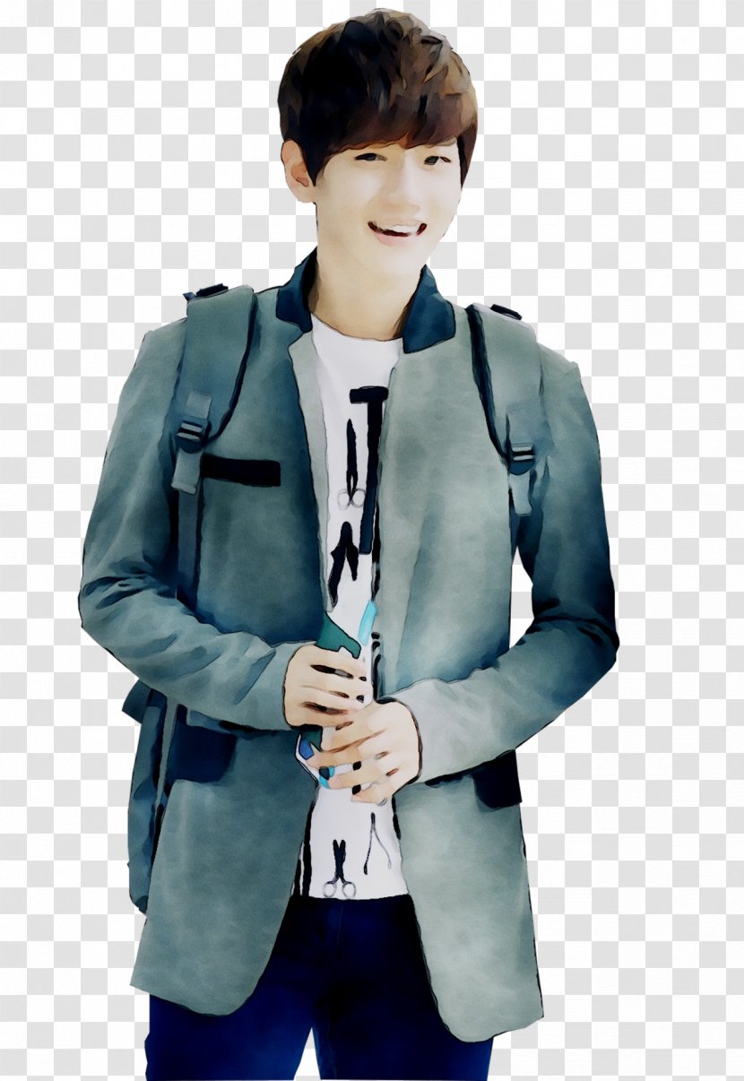 Blazer Turquoise - Male Transparent PNG