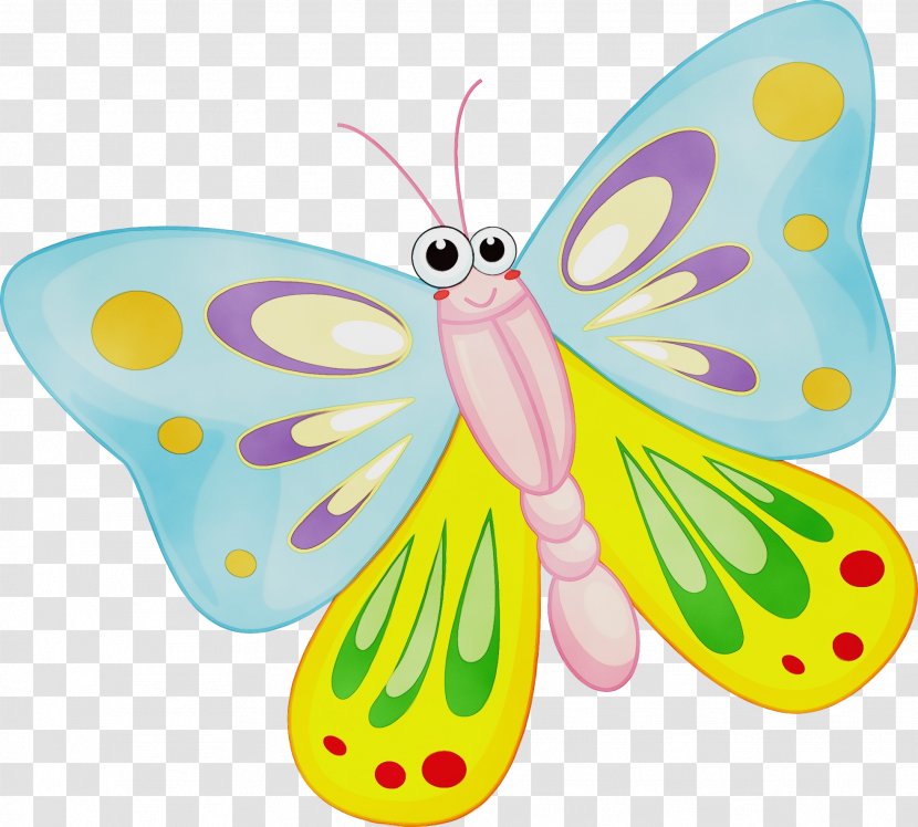Watercolor Butterfly Background - Pollinator - Animal Figure Invertebrate Transparent PNG