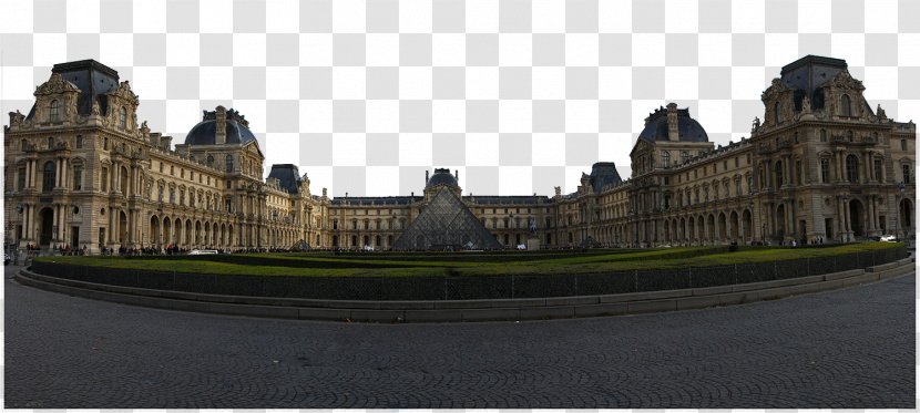Musxe9e Du Louvre Pyramid Place Palace - Building - 2 Transparent PNG