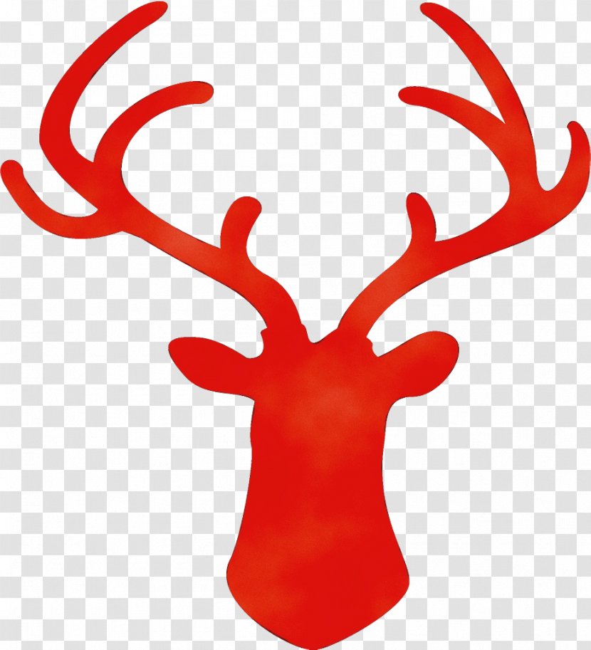 Red Horn Deer Antler Elk Transparent PNG