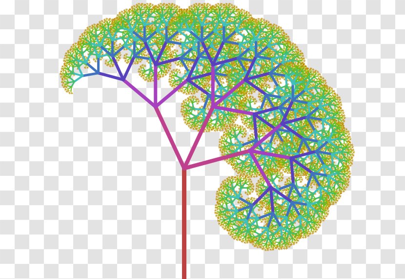 Fractal Tree Index Recursion Algorithm - Binary Search - Pattern Transparent PNG