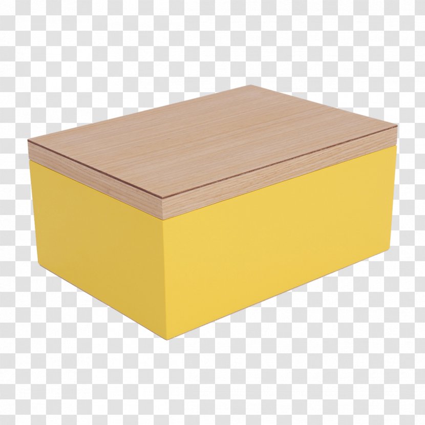 Rectangle Lid - Yellow Box Transparent PNG