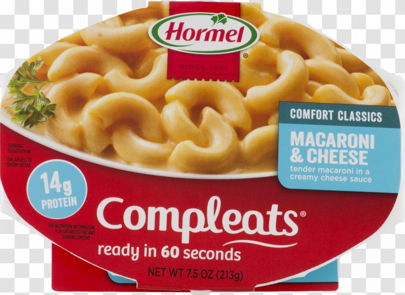 Macaroni And Cheese Pici Pasta Hormel - Gratin Transparent PNG