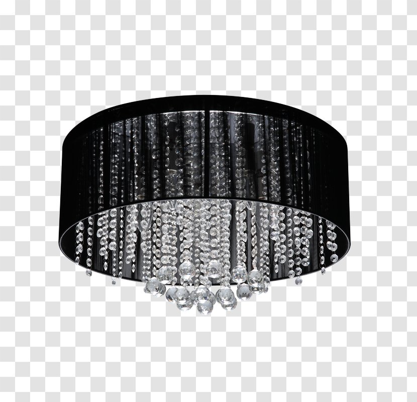 Lampa96 Chandelier Light Fixture Sconce Lead Glass - Black - Lamp Transparent PNG