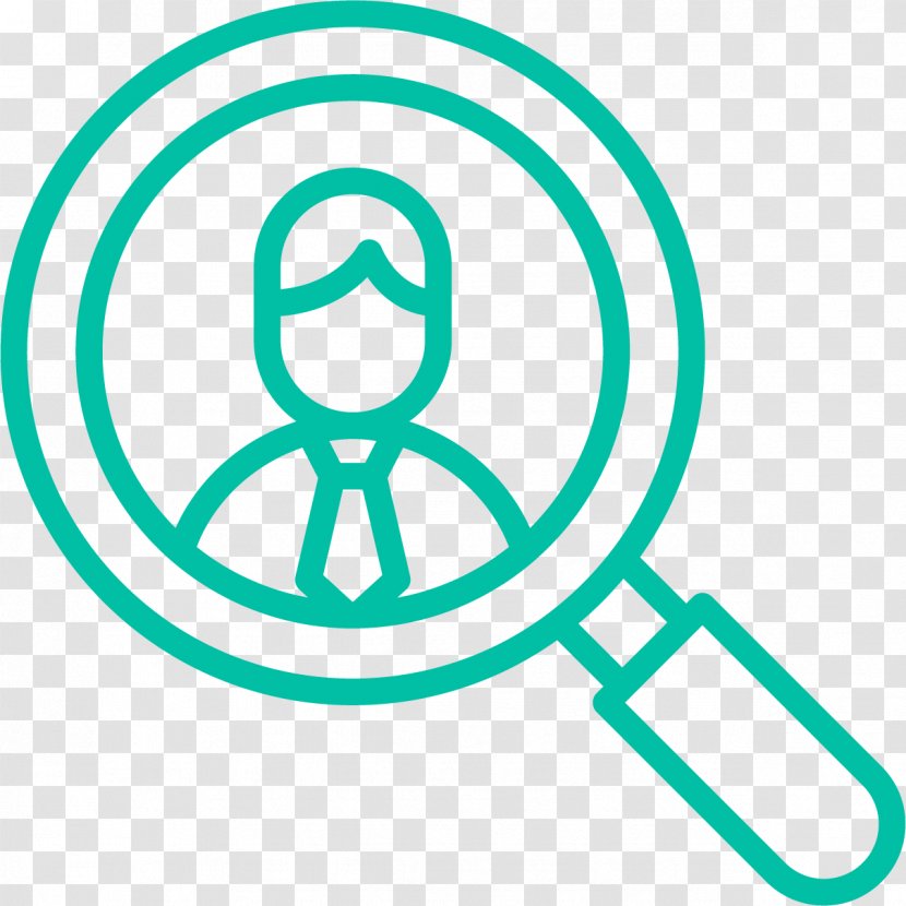 Business Organization Job Service Company - Intelligence - Magnifying Glass Vector Transparent PNG