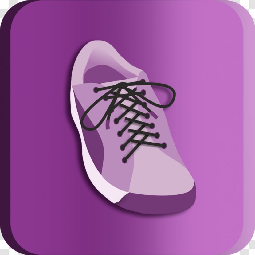 Shoe Cross-training Sneakers - Violet - Design Transparent PNG