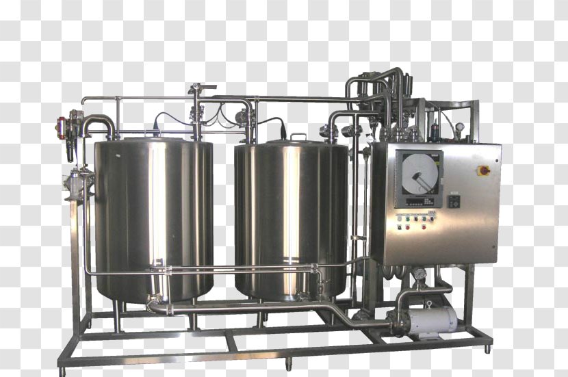 Machine Clean-in-place Manufacturing Storage Tank - Cip Transparent PNG