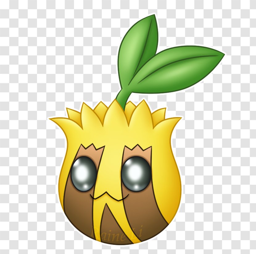 Sunkern Pineapple DeviantArt Pokémon Clip Art - Tree Transparent PNG