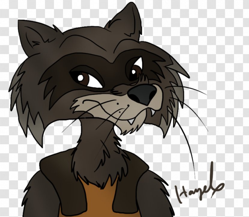 Cat Mammal Whiskers Carnivora Dog - Mythical Creature - Rocket Raccoon Transparent PNG