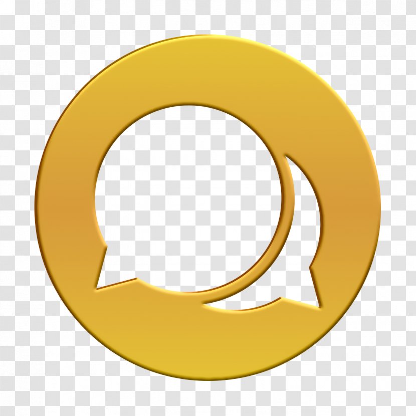 Speech Bubble Icon Multimedia Chat - Symbol Yellow Transparent PNG