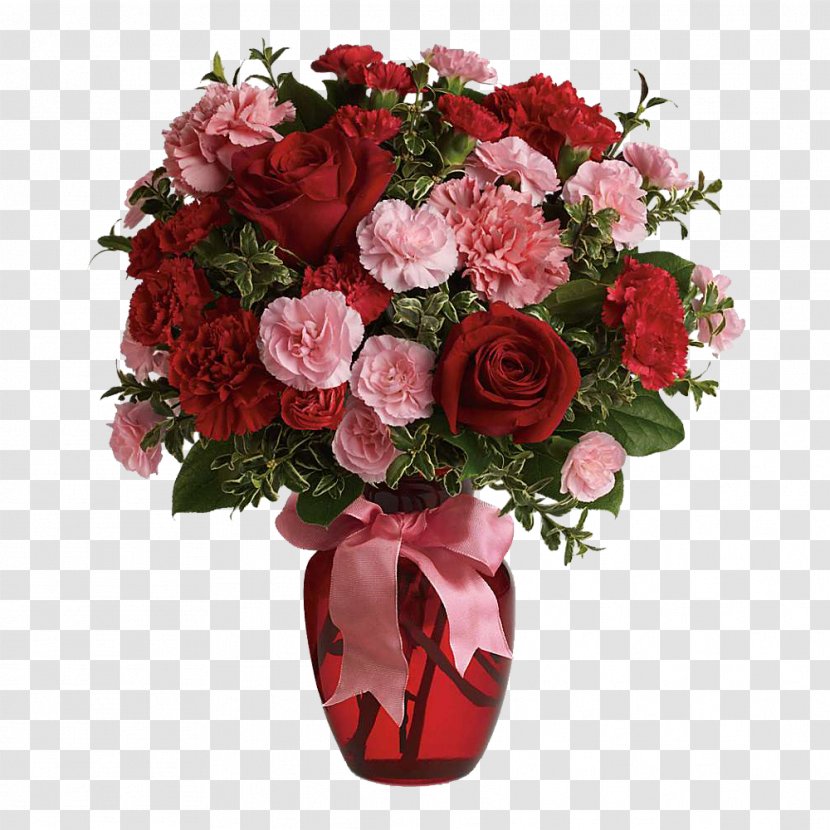 Flower Bouquet Floristry Delivery Rose - Garden Roses Transparent PNG