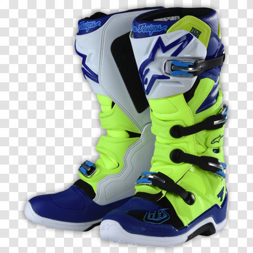 Alpinestars Motorcycle Troy Lee Designs Boot Technology - Cross Training Shoe Transparent PNG