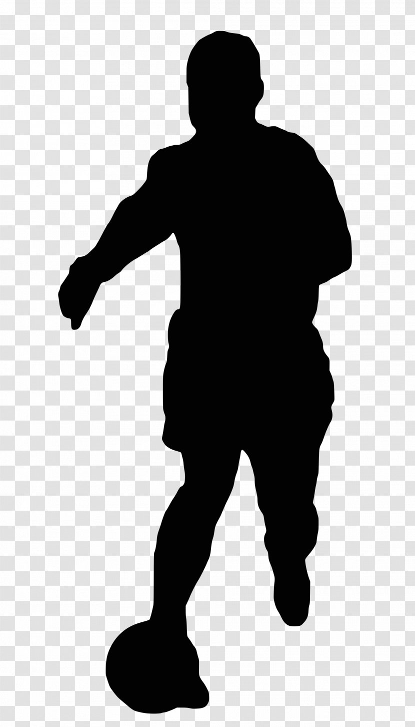 Football Player Silhouette - Finger Transparent PNG