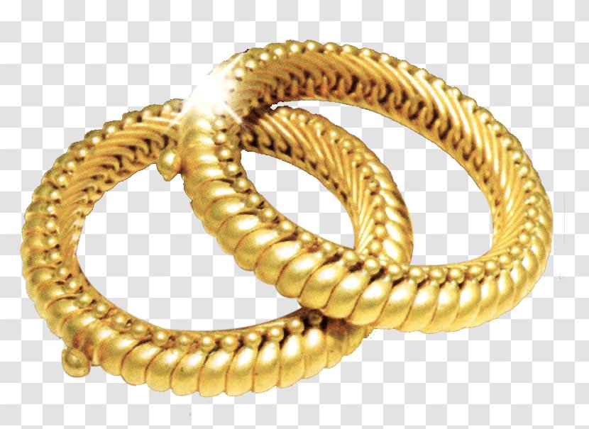 Bangle Bracelet Gold Jewellery Transparent PNG