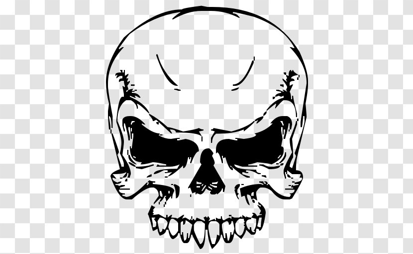 Skull Clip Art - Head - Transparent Transparent PNG
