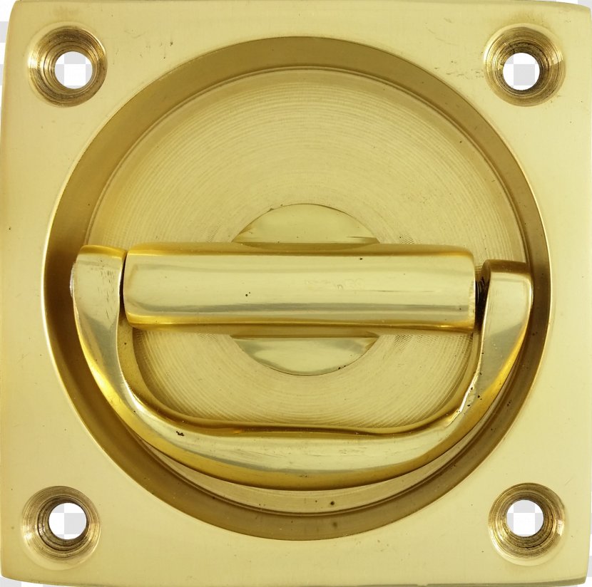 Window Door Handle Lock - Builders Hardware - Brass Transparent PNG