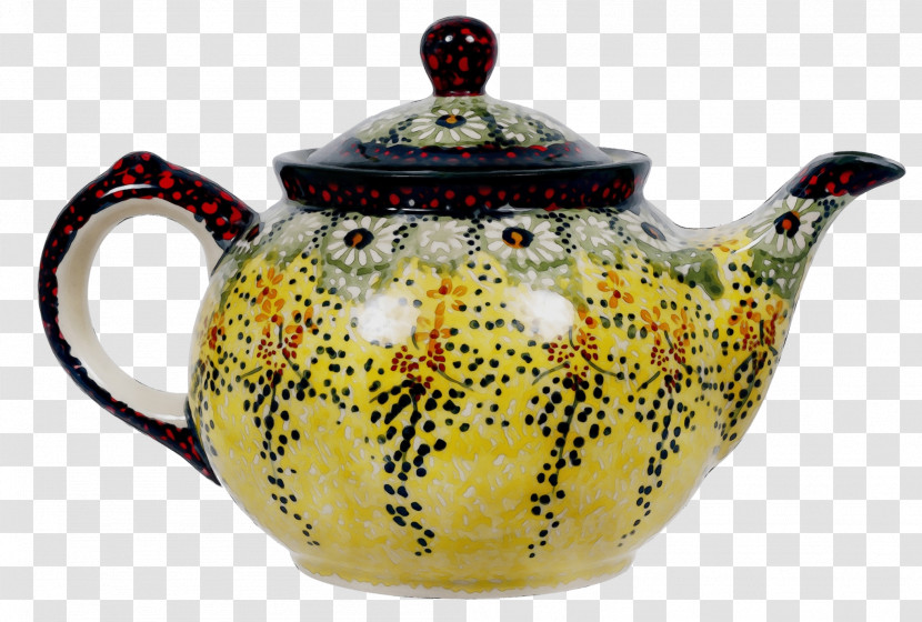 Teapot Stovetop Kettle Kettle Ceramic Pottery Transparent PNG