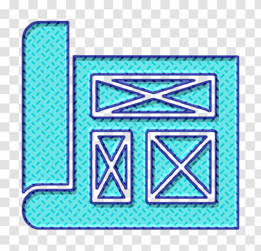 Graphic Design Icon Blueprint Icon Transparent PNG