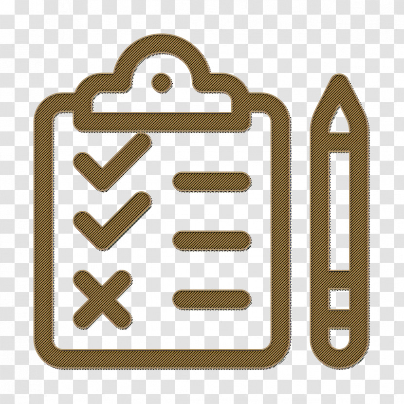 Checklist Icon Shopping Center Icon Transparent PNG