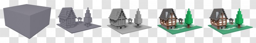 Minecraft Voxel House Pixel Art Real Estate - Bedroom Transparent PNG