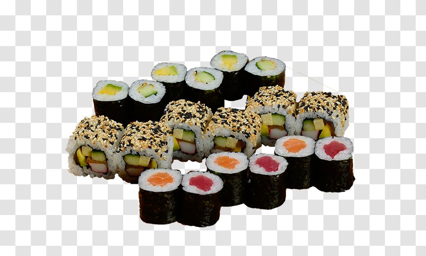 California Roll Gimbap Sushi Makizushi Onigiri - Cuisine Transparent PNG