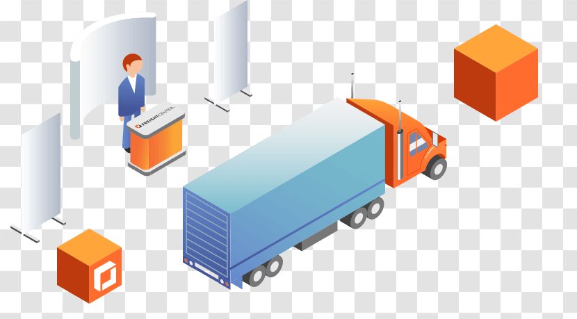 Freight Transport FreightCenter Cargo Broker Less Than Truckload Shipping - Freightquote - Bulk Transparent PNG