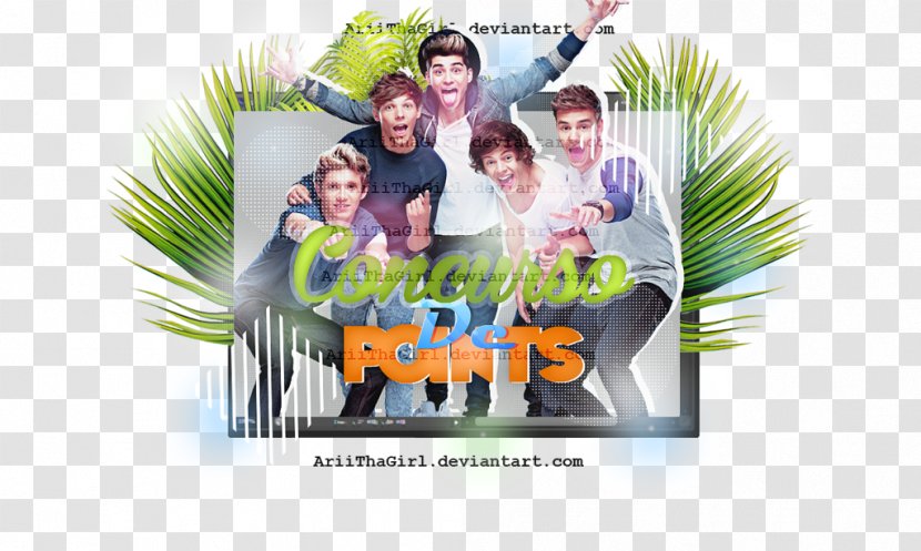 Advertising Poster Brand - One Direction - 50 Points Transparent PNG
