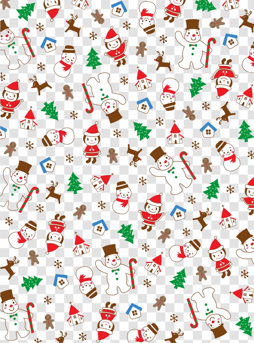 Christmas Santa Claus Icon - Shading Pattern Transparent PNG
