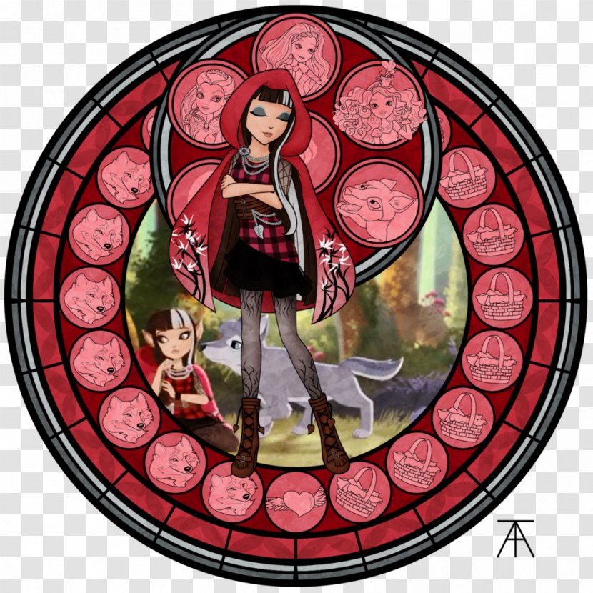 Ever After High Little Red Riding Hood Drawing Fan Art - Silhouette - Shading Texture Transparent PNG