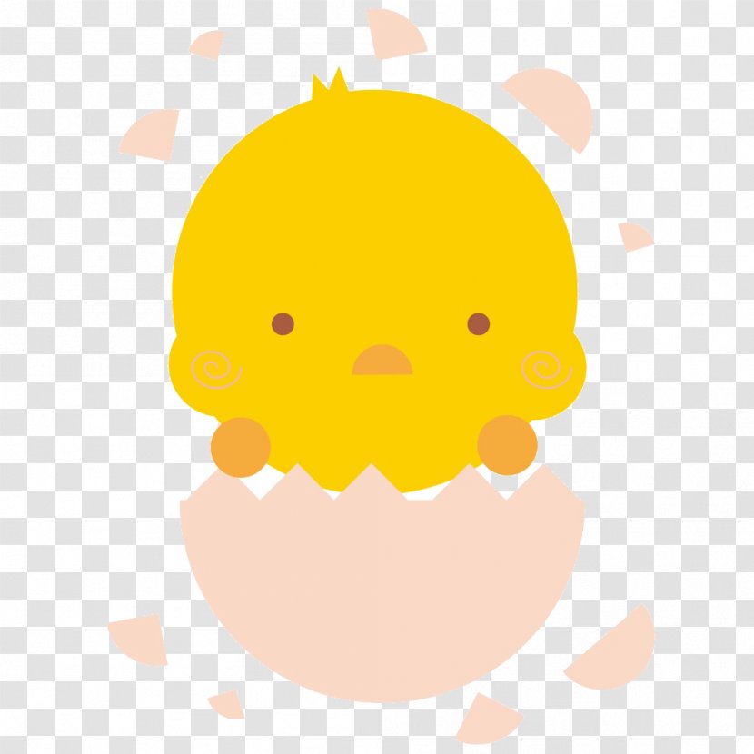 Chicken Dog Eggshell - Cute Chick Transparent PNG