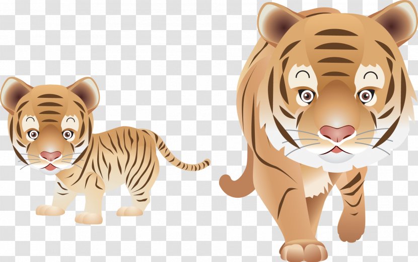 Leopard Lion Felidae Cat Bengal Tiger - Carnivoran Transparent PNG