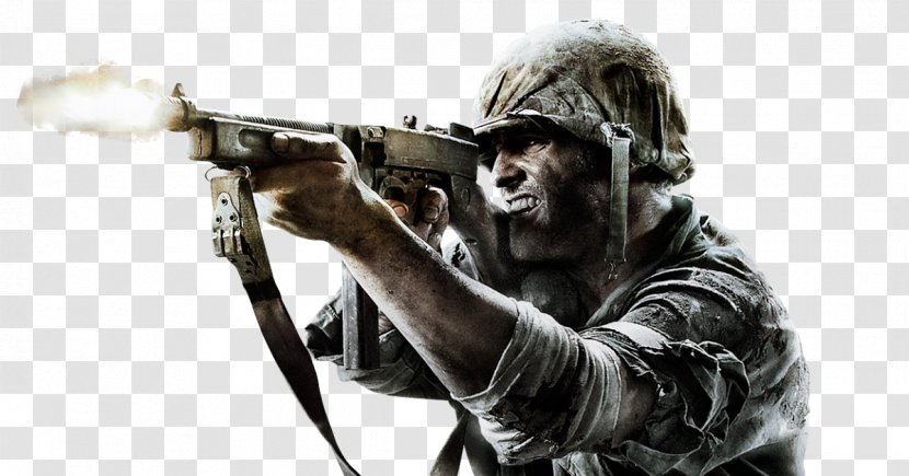 Call Of Duty: World At War WWII Black Ops II - Xbox 360 - Duty Transparent PNG