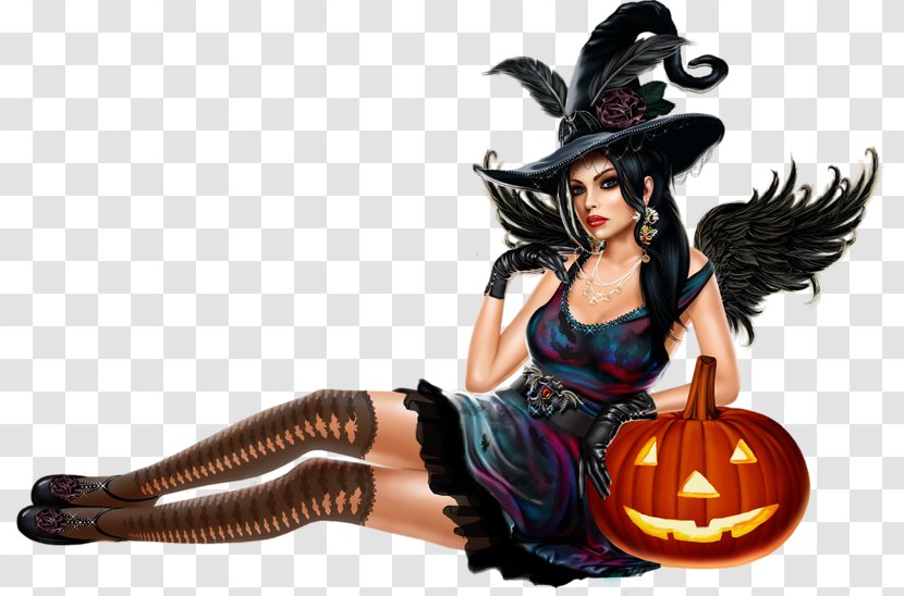Witchcraft Woman Halloween - Witch Transparent PNG