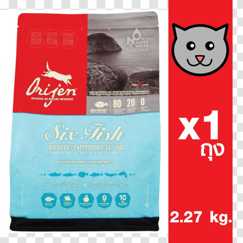 Cat Food Kitten Puppy Orijen - Pet - Category 5 Transparent PNG