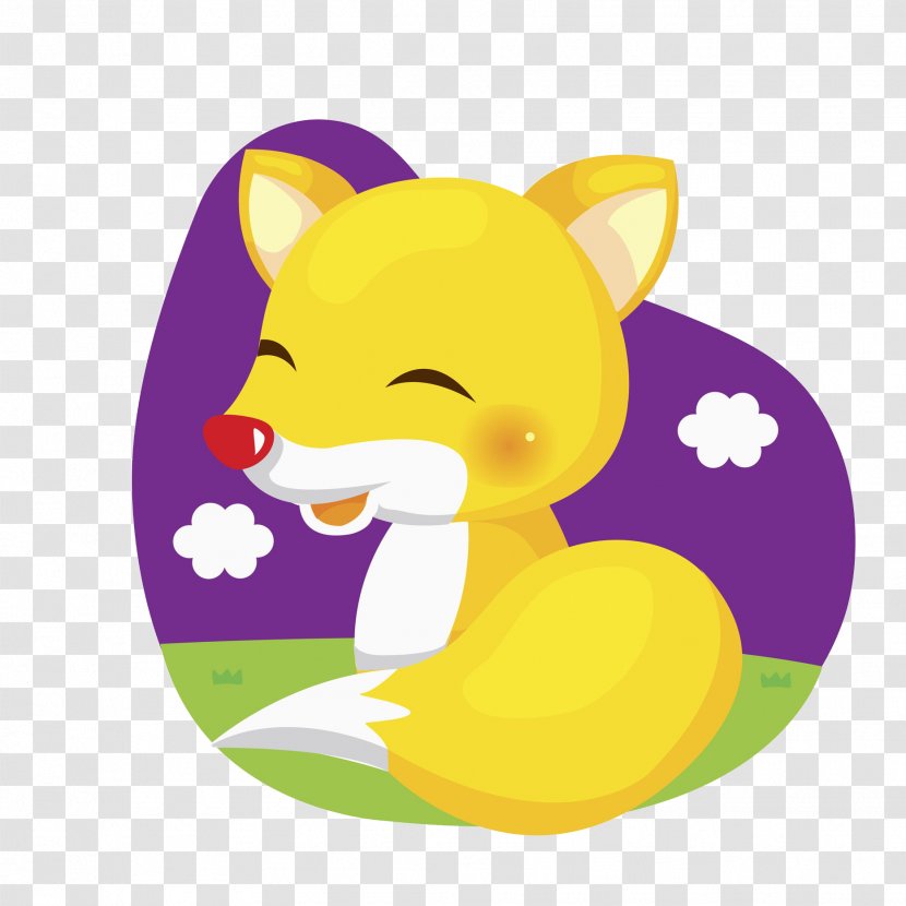 Clip Art - Canidae - Cartoon Fox Transparent PNG