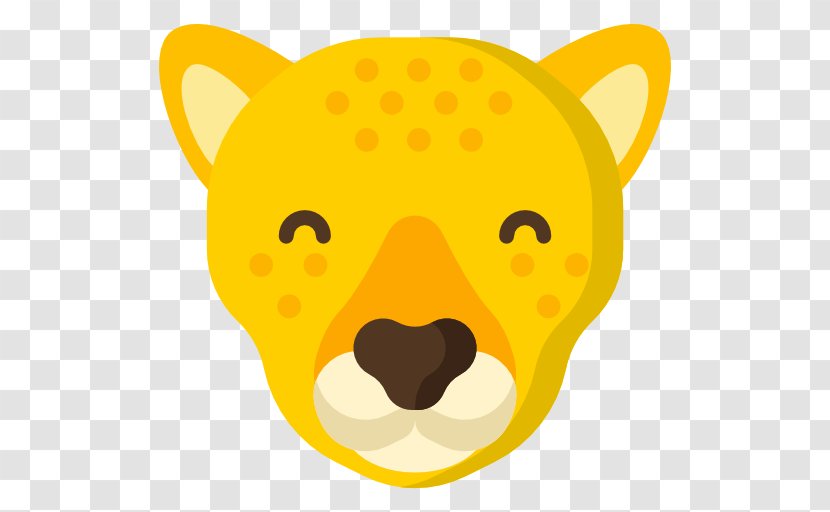 Cheetah - Head - Nose Transparent PNG