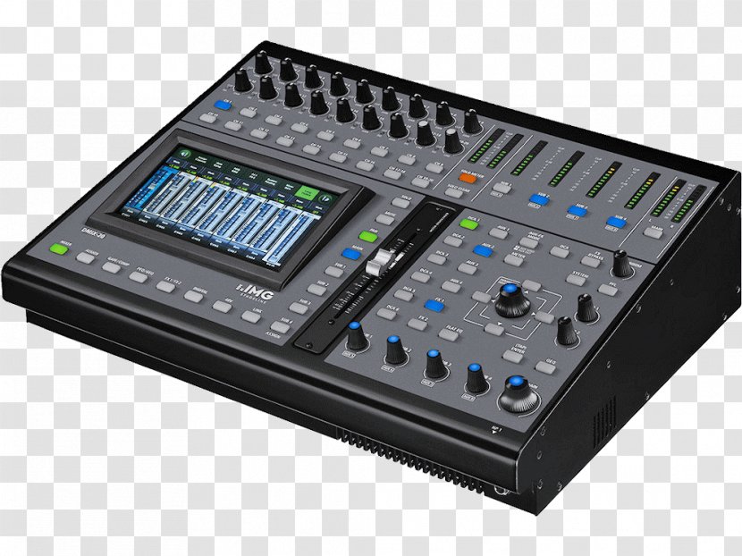 Audio Mixers Digital Mixing Console Television Channel - Data - Creative Light Effect Stage Lighting Transparent PNG