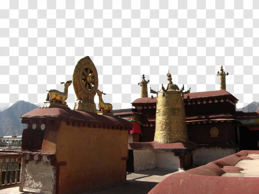 Jokhang Hindu Temple Architecture - Buddhist - The Transparent PNG