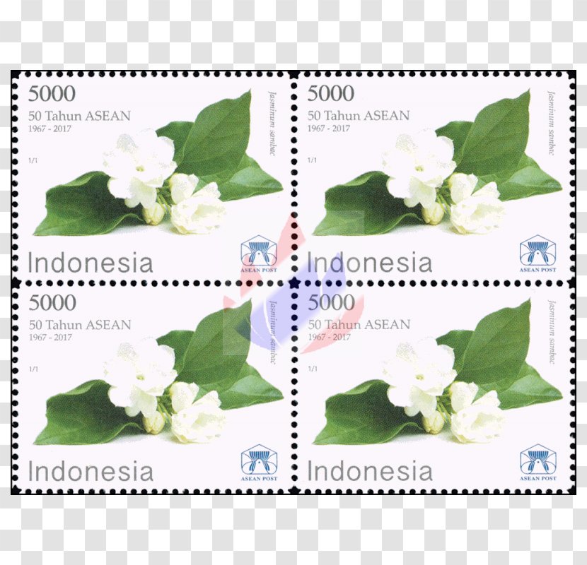 Indonesia Association Of Southeast Asian Nations Arabian Jasmine Nelumbo Nucifera Malaysia - Jasminum Sambac Transparent PNG