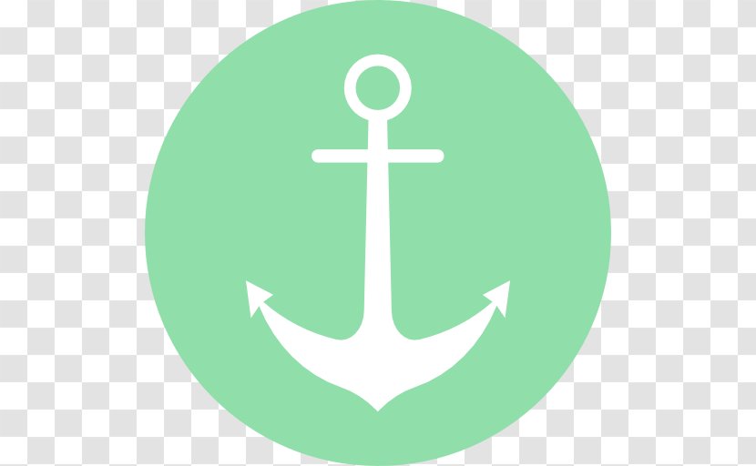 Anchor - Symbol - Green Transparent PNG