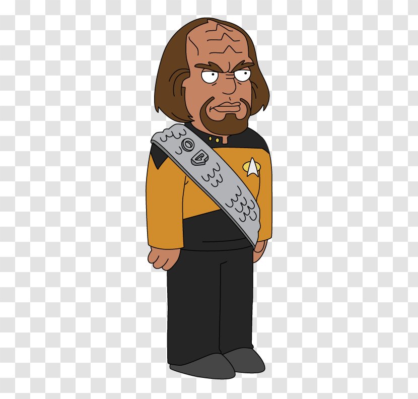 Worf Star Trek Family Guy: The Quest For Stuff Homo Sapiens Facial Hair - Guy - Tinyco Transparent PNG