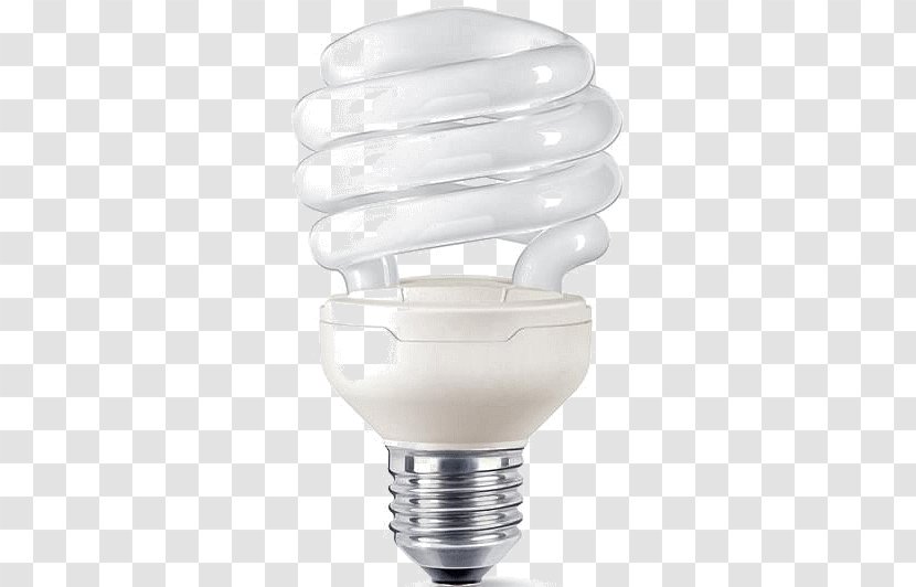 Incandescent Light Bulb Edison Screw Compact Fluorescent Lamp Transparent PNG