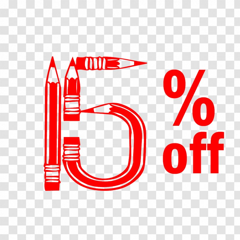 Back To School 15% Off Discount Tag. - Virginia - Brand Transparent PNG