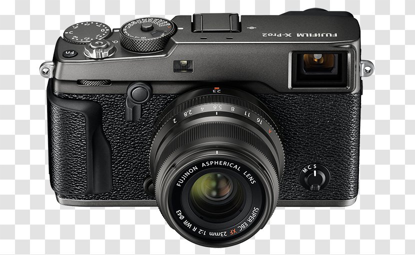 Fujifilm X-Pro2 X-T2 X-E3 Mirrorless Interchangeable-lens Camera - Lens Transparent PNG